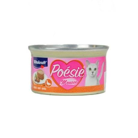 Vitakraft Cat Poésie konz. paté paštika kachna 85g