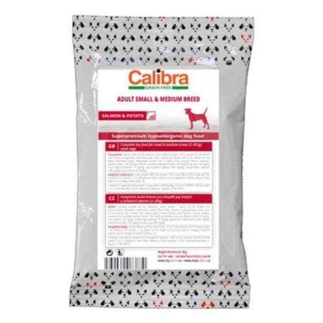 Calibra Dog GF Adult Medium&Small Salmon 80g-vzorekNEW