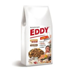EDDY Junior Large Breed  polštářky s jehněčím 8kg