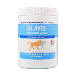 Alavis MSM pro koně s Vitaminem C plv 600g