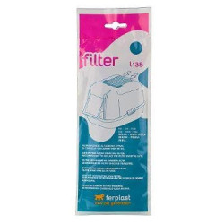 Náhradní filtr uhlík.k WC pro kočkyL135 Bella,Magix1ks