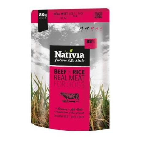 Nativia Dog Real Meat Beef 8kg