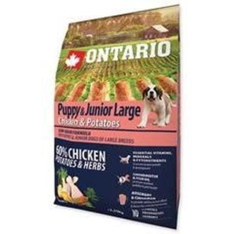 ONTARIO Dog Puppy Junior Large Chicken & Potatoes 2,25