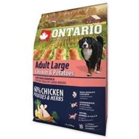 ONTARIO Dog Adult Large Chicken&Potatoes&Herbs 2,25kg