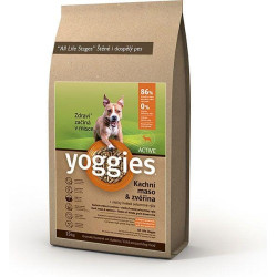 Yoggies Active 15kg kachna a zvěřina