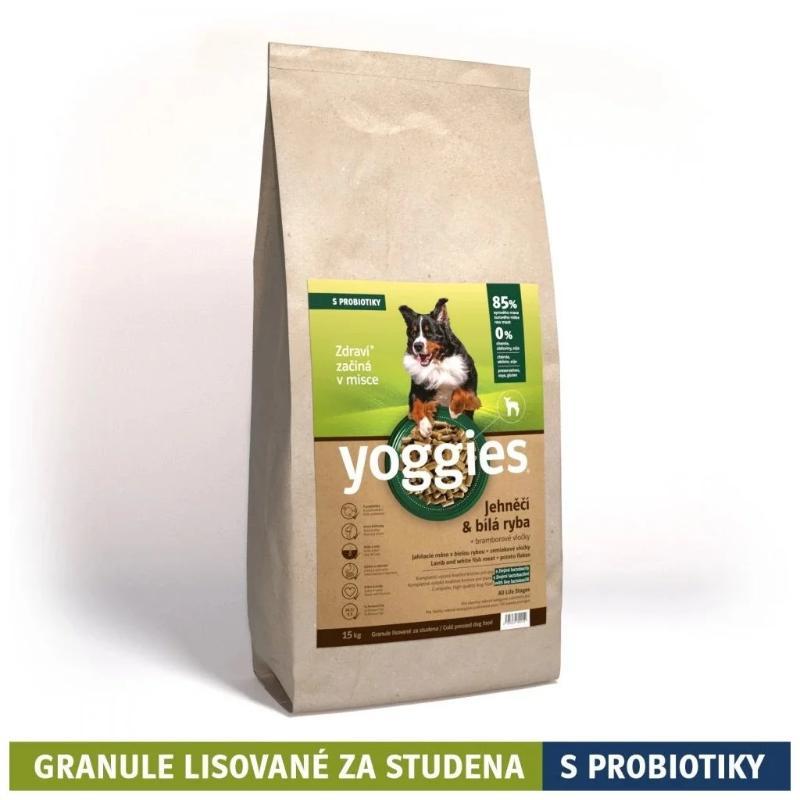 Yoggies 20kg jehněčí a bílá ryba