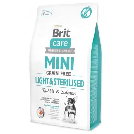 Brit Care Dog Mini Grain Free Light & Sterilised 2kg