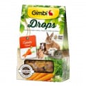 Gimbi Drops pro hlodavce s mrkví 50g