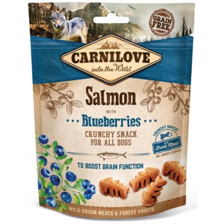 Carnilove Dog Crunchy Snack Salmon&Blueberries 200
