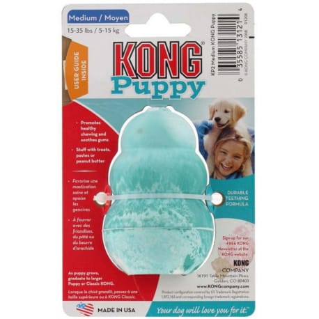 Kong Puppy Classic Medium gumová hračka 8cm