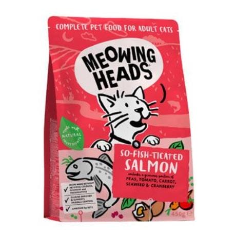 MEOWING HEADS So-fish-ticated Salmon 450g