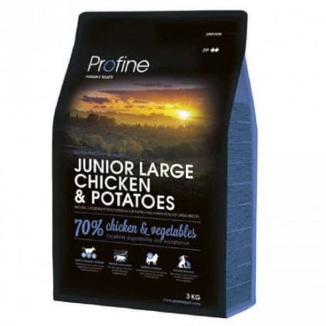 Profine NEW Dog Junior Large Chicken & Potatoes 3 kg