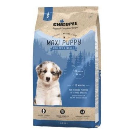  Chicopee Classic Nature Maxi Puppy Poultry-Millet 15kg