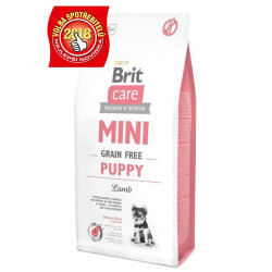 Brit Care Dog Mini Grain Free Puppy Lamb 7kg