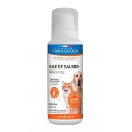 Francodex Salmon Oil pes, kočka 200ml