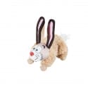 Hračka pes FIRMIN RABBIT plyš béžová 25cm Zolux