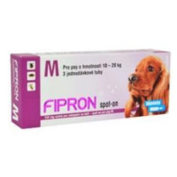 Fipron 134mg Spot-On Dog M sol 3x1,34ml