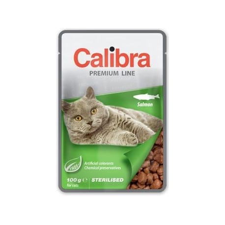 Calibra Cat kapsa Premium Sterilised Salmon 100
