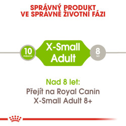 Royal canin X-Small Adult 500g