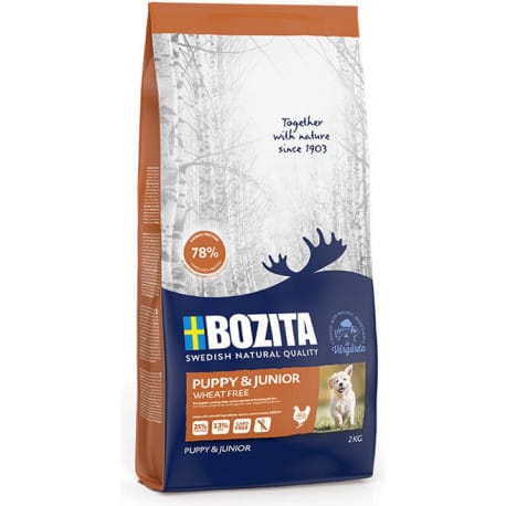Bozita DOG Puppy & Junior Wheat Free 2kg