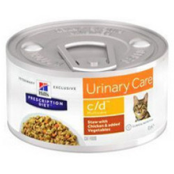 Hill's Fel. C/D konz. MultiCare Chicken stew 82g