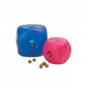 Hračka pes BUSTER Soft Mini Cube purpurová 9cm