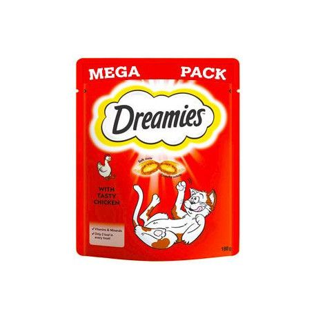 Dreamies kočka pochoutka Mega Pack kuřecí 180g