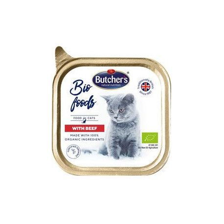 Butcher's Cat Bio s hovězím vanička 85g