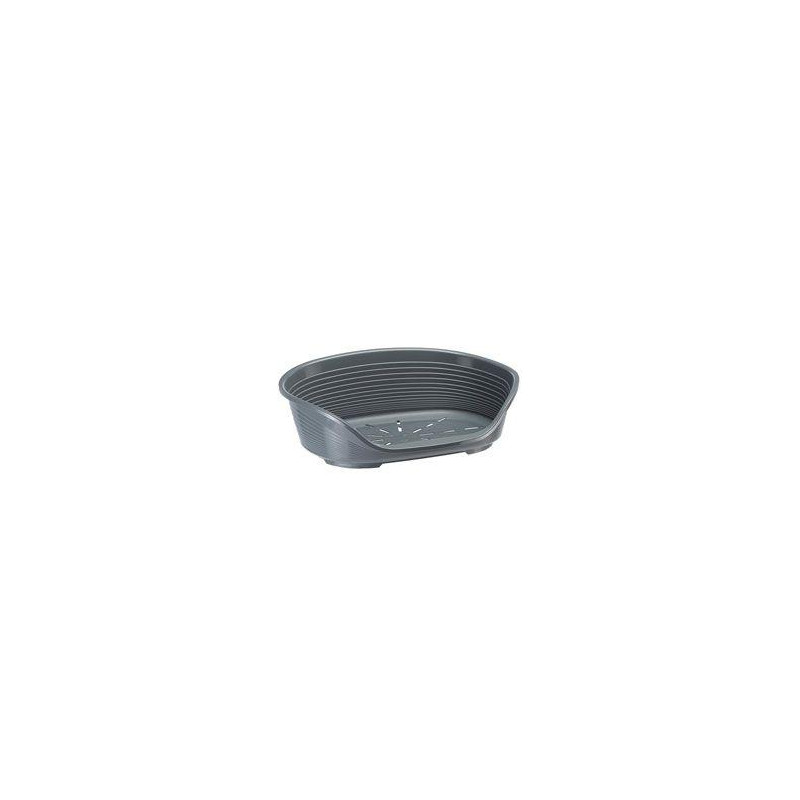 Pelech plast SIESTA DLX 2 tm.šedý 49x36x17,5cm FP 1ks