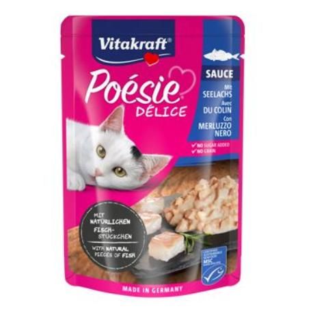 Vitakraft Cat Poésie DéliSauce kapsa treska tm. 85g