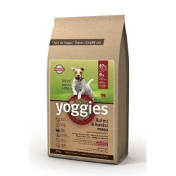 Yoggies Minigranule kuřecí a hovězí maso 20kg