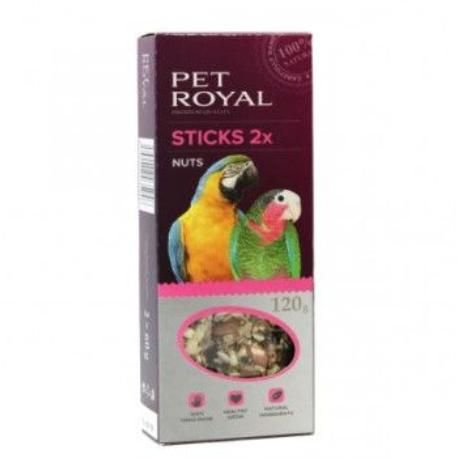 Pet Royal stick Velký papoušek ořech+kokos 2ks