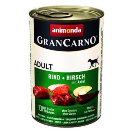 Animonda GRANCARNO konz. ADULT jelenie/jablko pes 400g