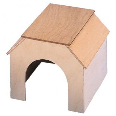 Nobby Tippy domek dřevo 11 x 13,5 x 9 cm