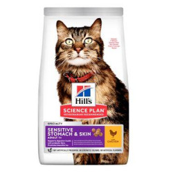 Hill's Fel. Dry Adult Sensit.Stomach&Skin Chicken 7kg