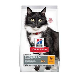 Hill's Fel. Dry Mat Adult7+Sterilised Cat Chicken 3kg