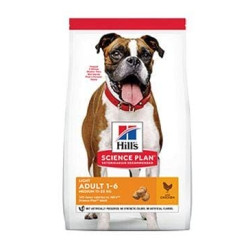 Hill's Can.Dry SP Light Adult Medium Chicken 14kg