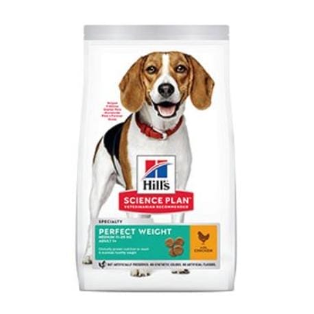 Hill's Can.Dry SP Perf.Weight Adult Medium Chicken12kg
