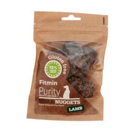 Fitmin Dog Purity Snax NUGGETS lamb 64g