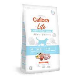 Calibra Dog Life Junior Medium Breed Chicken  2,5kg