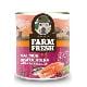 Farm Fresh Dog Salmon&Herring+Cranberries konzer 375g