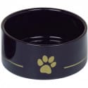 Nobby keramická miska GOLDEN PAW černá 15,0 x 6,0 cm / 0,55 l