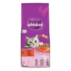 Whiskas Dry s hovězím masem 14kg