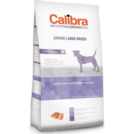 Calibra Dog HA Junior Large Breed Chicken  14kg NEW
