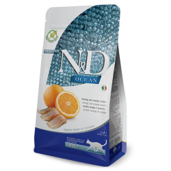 N&D OCEAN CAT Adult Herring & Orange 1,5kg