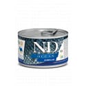 N&D DOG OCEAN Adult Salmon & Codfish Mini 140g