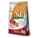 N&D LG DOG Senior Mini Chicken & Pomegranate 2,5kg