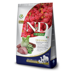 N&D GF Quinoa DOG Digestion Lamb & Fennel 7kg