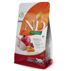 N&D GF Pumpkin CAT Quail & Pomegranate 300g