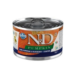 N&D DOG PUMPKIN Starter Lamb & Blueberry Mini 140g